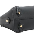 Pre-Loved Lui Bag Handbag Leather with Gold Hardware, Black