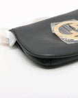 Pre-Loved Blondie Shoulder Bag Leather with Gold Hardware, Black