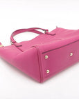 Pre-Loved Soho Tote Leather Small with Gold Hardware, Pink