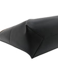 Pre-Loved Puzzle Fold Tote Tote Leather Medium, Black and Tan