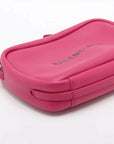Pre-Loved Everyday Camera Bag Crossbody Bag Leather XS with Silver Hardware, Pink