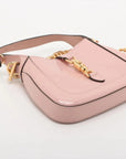 Pre-Loved Jackie 1961 Shoulder Bag Patent Leather Mini with Gold Hardware, Pink