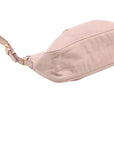 Pre-Loved Vitello Lux Frame Clutch Leather with Gold Hardware, Pink
