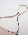 Pre-Loved Guccissima Crossbody Bag Monogram Leather Small with Gold Hardware, Light Pink