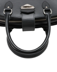 Pre-Loved Pont Neuf Handbag Leather GM with Silver Hardware, Black