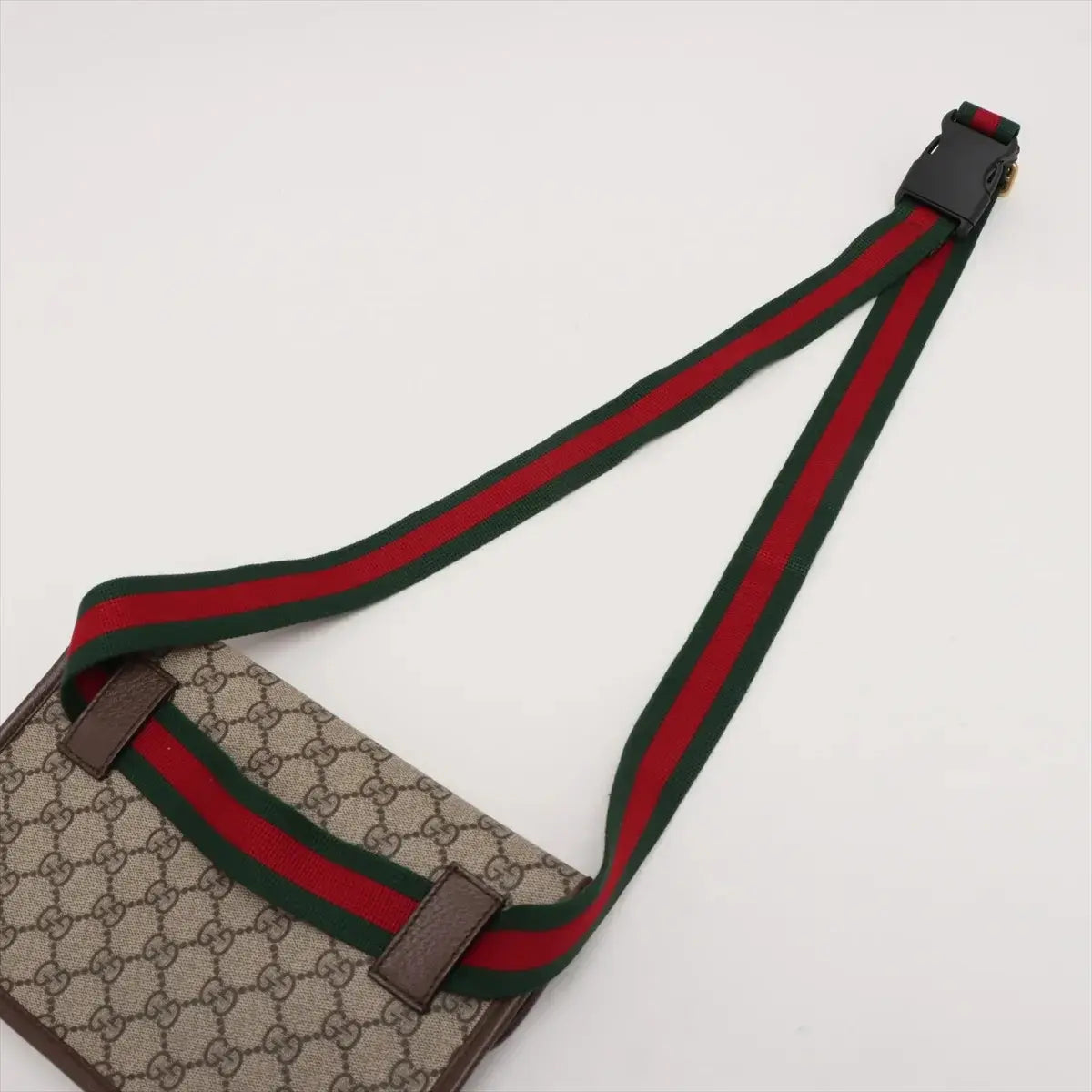 Pre-Loved Neo Vintage Belt Bag Monogram Coated Canvas with Gold Hardware, Beige Ebony