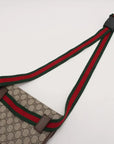 Pre-Loved Neo Vintage Belt Bag Monogram Coated Canvas with Gold Hardware, Beige Ebony
