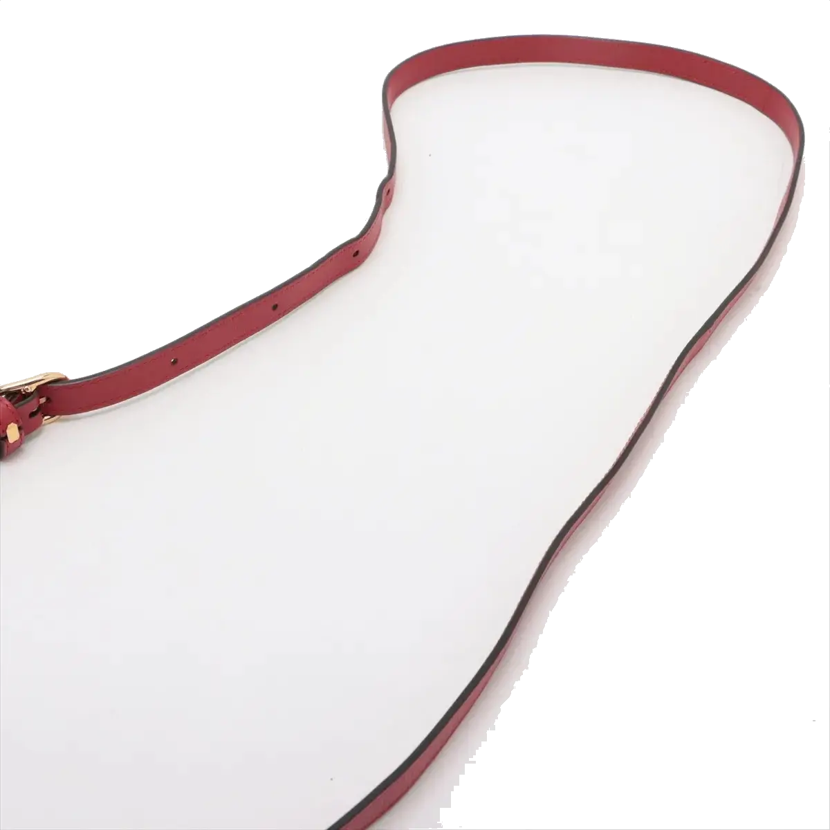 Pre-Loved Interlocking G Crossbody Bag Leather Mini with Gold Hardware, Cream
