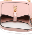 Pre-Loved Jackie 1961 Shoulder Bag Patent Leather Mini with Gold Hardware, Pink