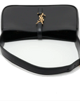 Pre-Loved Le 5 à 7 Shoulder Bag Smooth Leather with Gold Hardware, Black