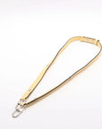 Pre-Loved Buci Crossbody Bag Leather with Silver Hardware, Vanilla Yellow