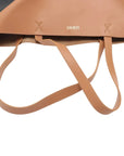 Pre-Loved Puzzle Fold Tote Tote Leather Medium, Black and Tan