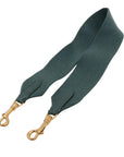 Pre-Loved Sangle Bucket Bag Leather Small with Gold Hardware, Green