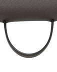 Pre-Loved Belt Bag Handbag Leather Micro with Gold Hardware, Gray