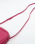 Pre-Loved Everyday Camera Bag Crossbody Bag Leather XS with Silver Hardware, Pink