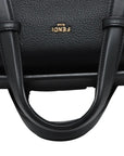 Pre-Loved Lui Bag Handbag Leather with Gold Hardware, Black