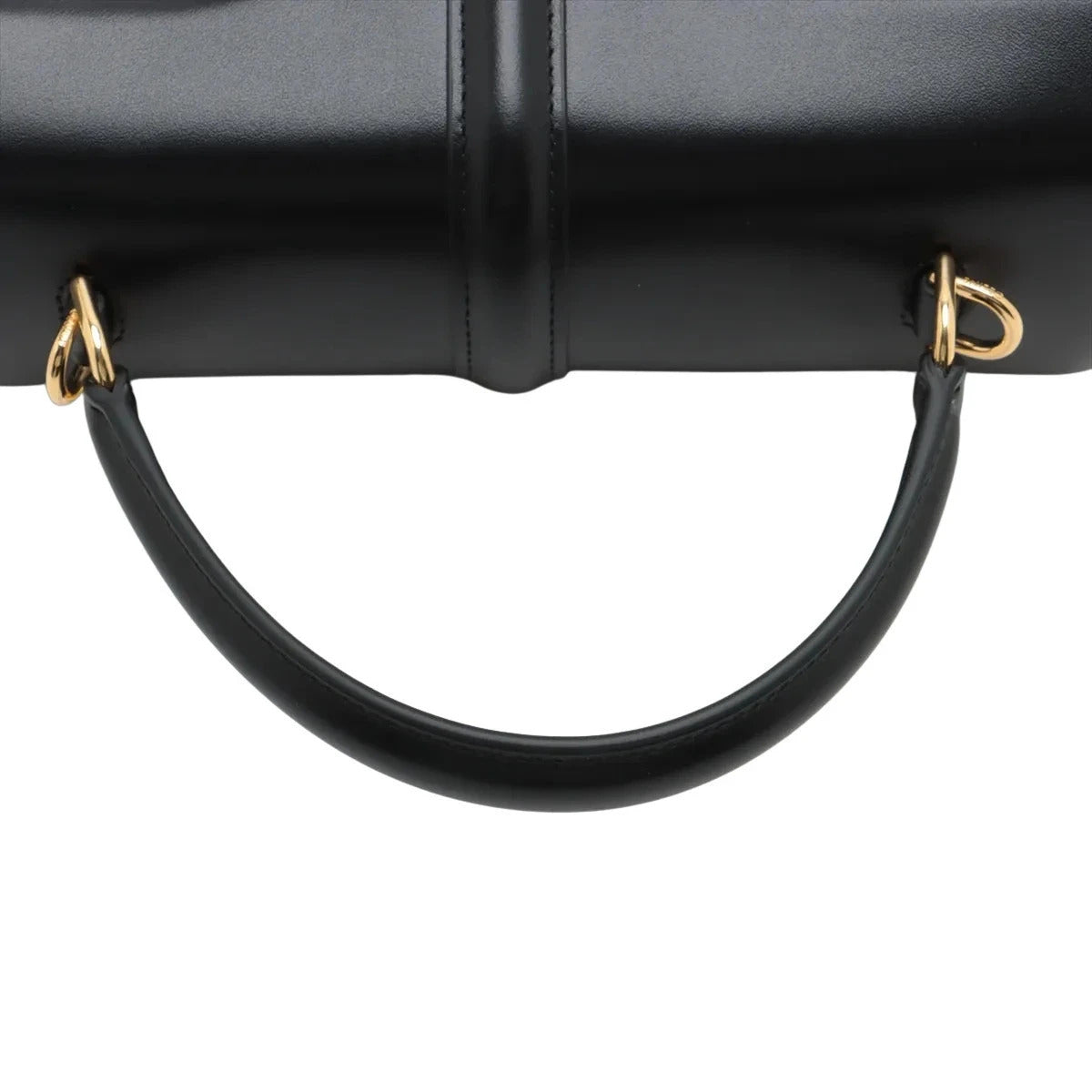 Pre-Loved 16 (Seize) Handbag Leather Small with Gold Hardware, Black
