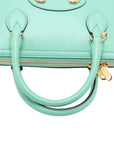 Pre-Loved Gucci 1955 Horsebit Handbag Leather Small with Gold Hardware, Mint Green