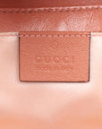 Pre-Loved GG Marmont Shoulder Bag Quilted Sequins Mini with Silver Hardware, Pink