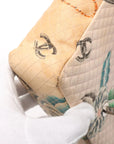Pre-Owned Chanel Medium Printed CC Flap Bag