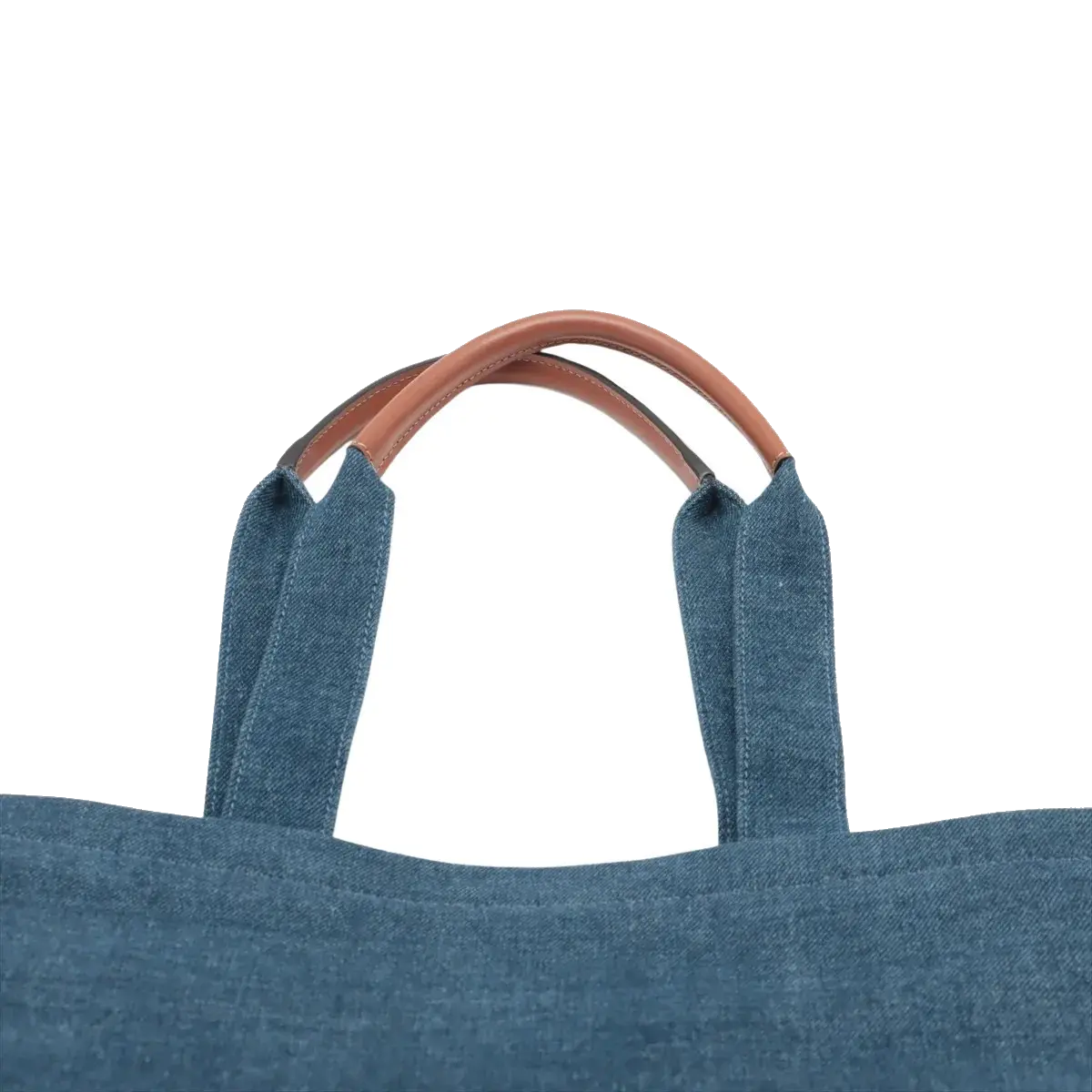 Pre-Loved Cabas Thais Tote Denim Large, Blue