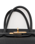 Pre-Loved Birkin Handbag Leather with Gold Hardware 30, Black