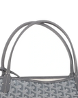 Pre-Loved Saint Louis Tote Goyardine Coated Canvas GM with Silver Hardware, Grey