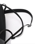 Pre-Loved Takeoff Backpack Leather with Black Hardware, Black