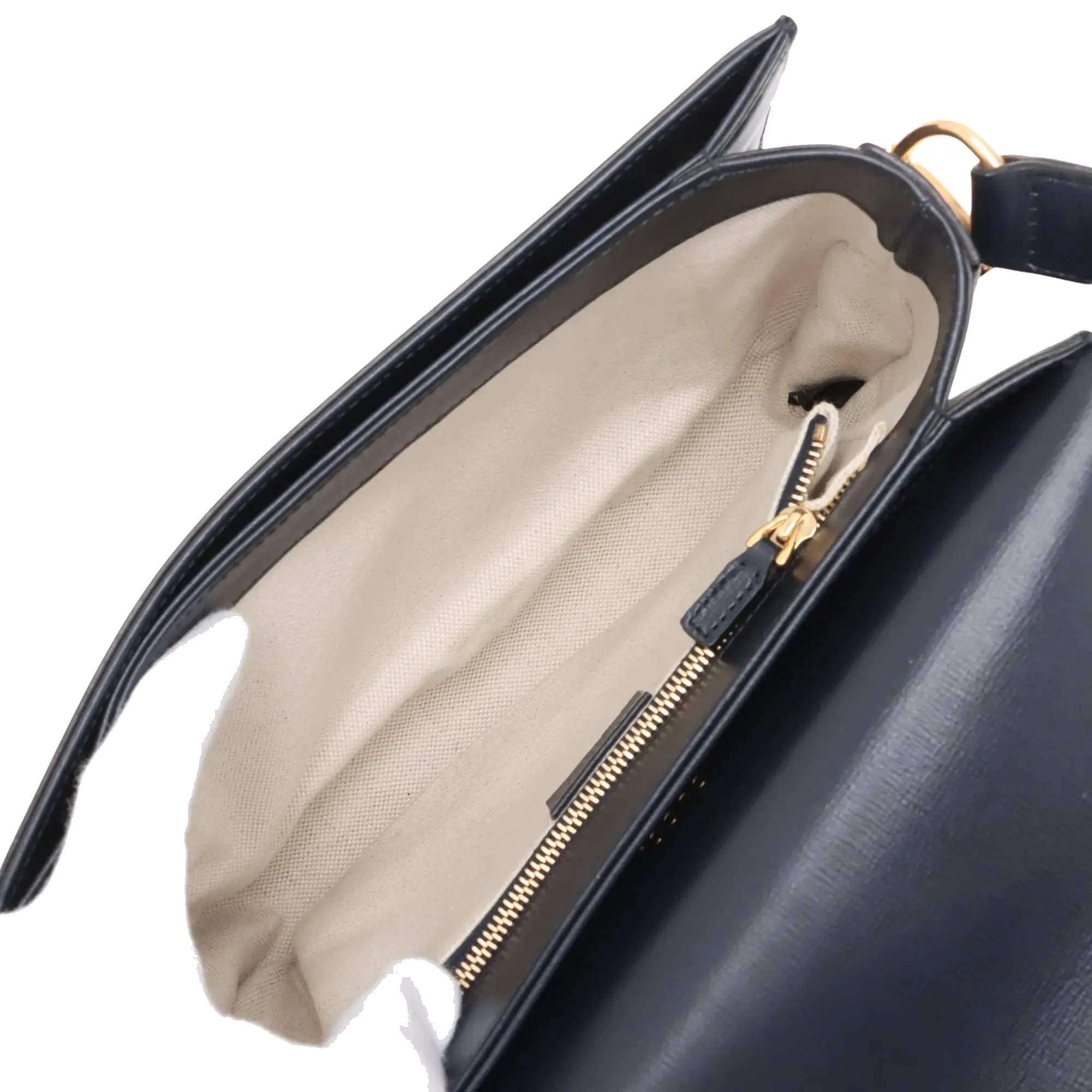 Pre-Loved Horsebit 1955 Shoulder Bag Leather Small with Gold Hardware, Red, Tan and Navy