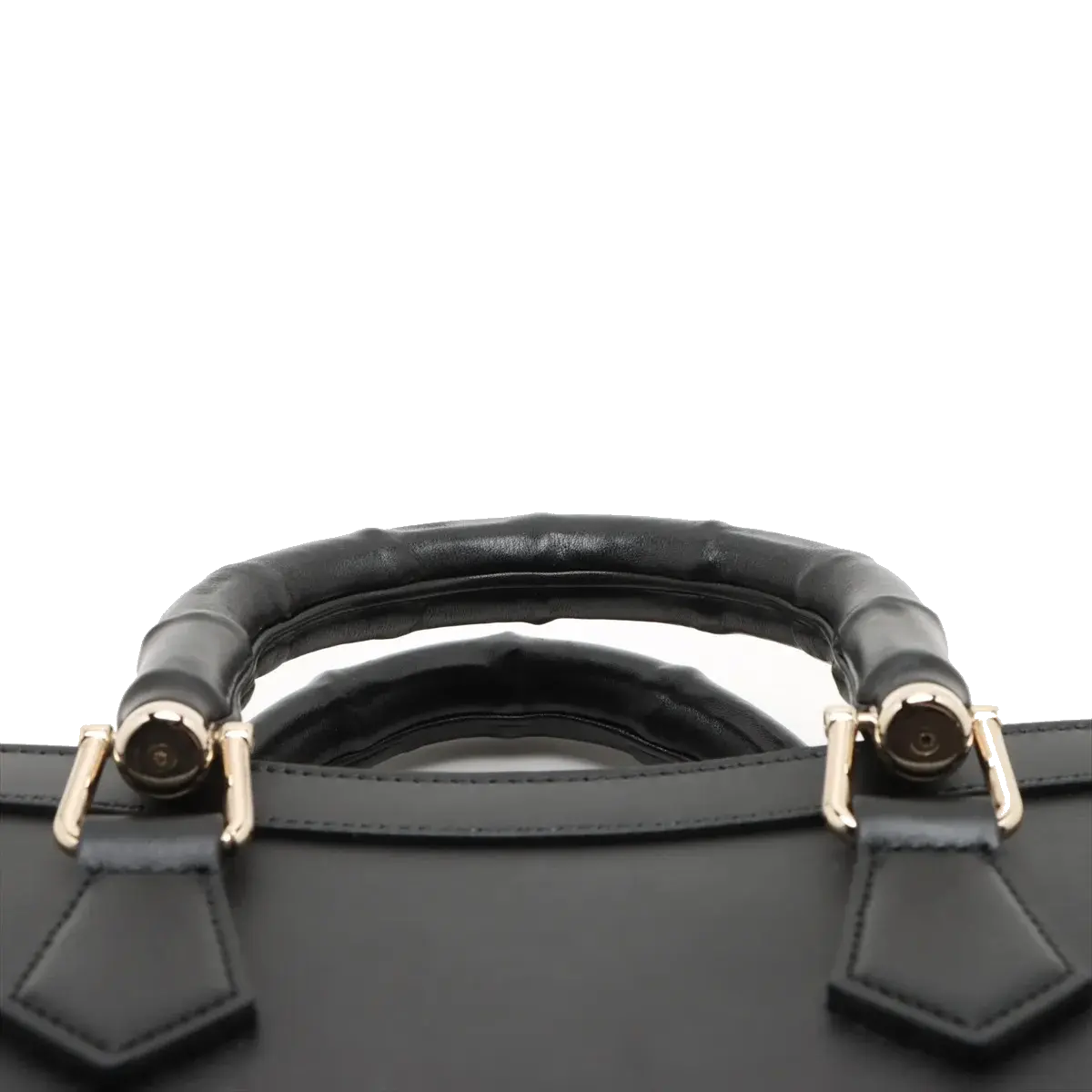 Pre-Loved Diana Tote Leather Small with Gold Hardware, Black