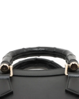 Pre-Loved Diana Tote Leather Small with Gold Hardware, Black