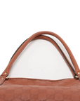 Pre-Loved Guccissima Tote Guccissima Leather with Silver Hardware, Cognac