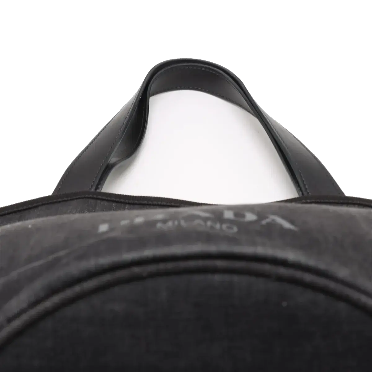 Pre-Loved Denim Tote Tote Denim with Silver Hardware, Black