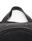 Pre-Loved Denim Tote Tote Denim with Silver Hardware, Black