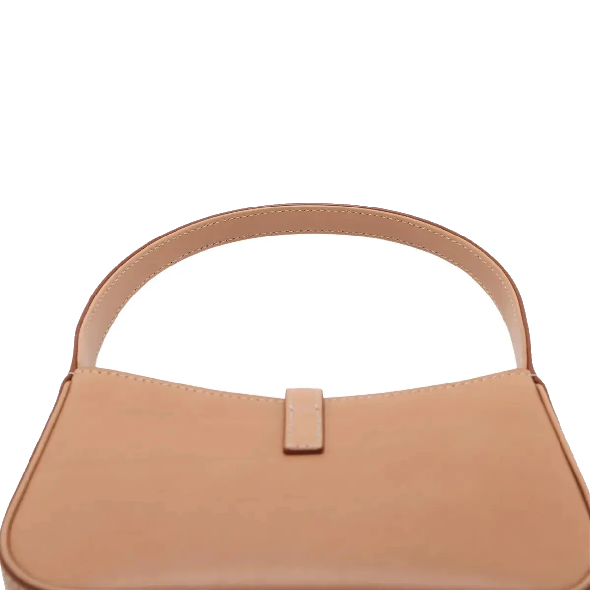 Pre-Loved Le 5 à 7 Hobo Shoulder Bag Leather Mini with Gold Hardware, Rosy Sand / Nude Pink