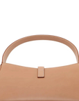 Pre-Loved Le 5 à 7 Hobo Shoulder Bag Leather Mini with Gold Hardware, Rosy Sand / Nude Pink