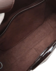 Pre-Loved Reverie Shoulder Bag Leather with Silver Hardware, Brown