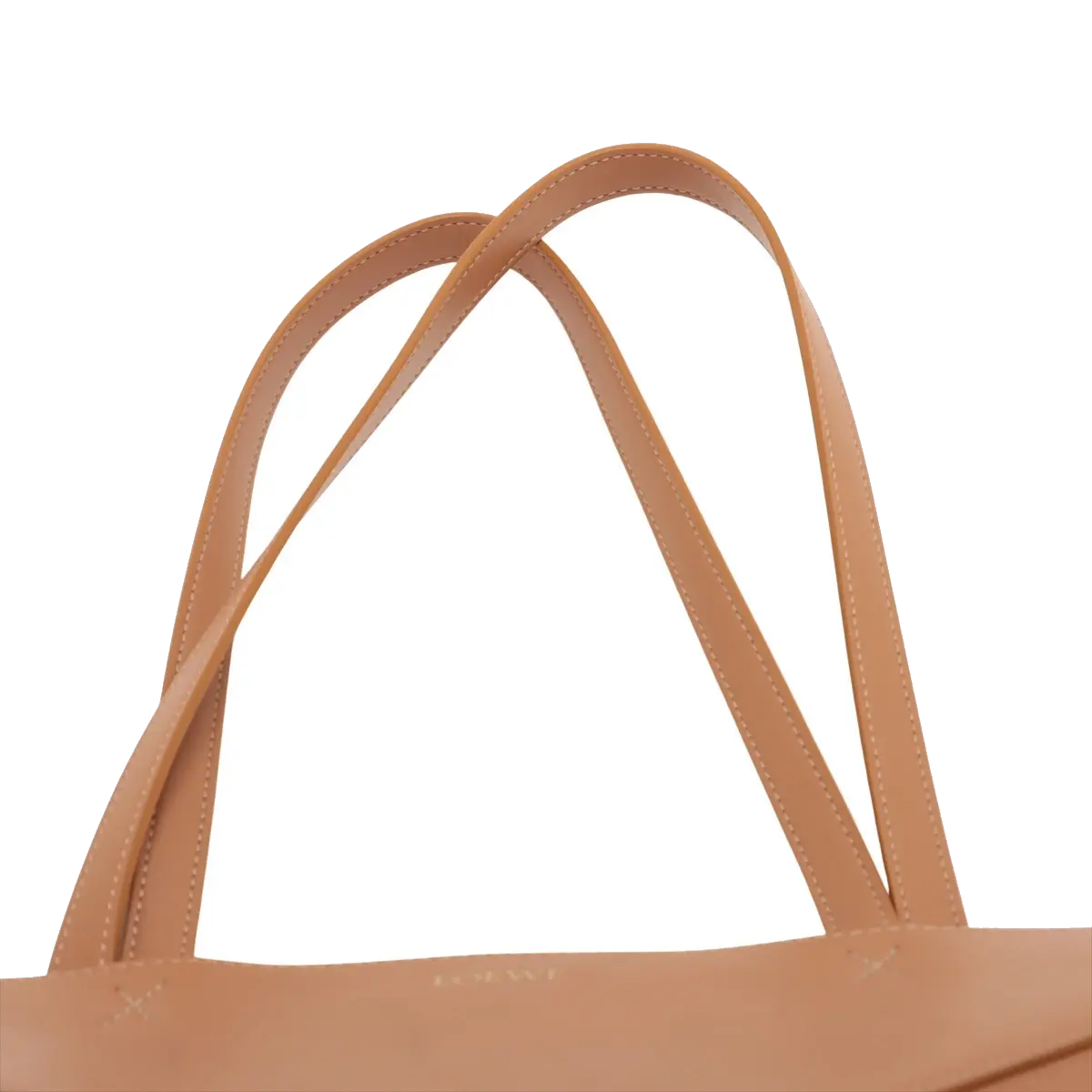 Pre-Loved Puzzle Fold Tote Leather, Tan