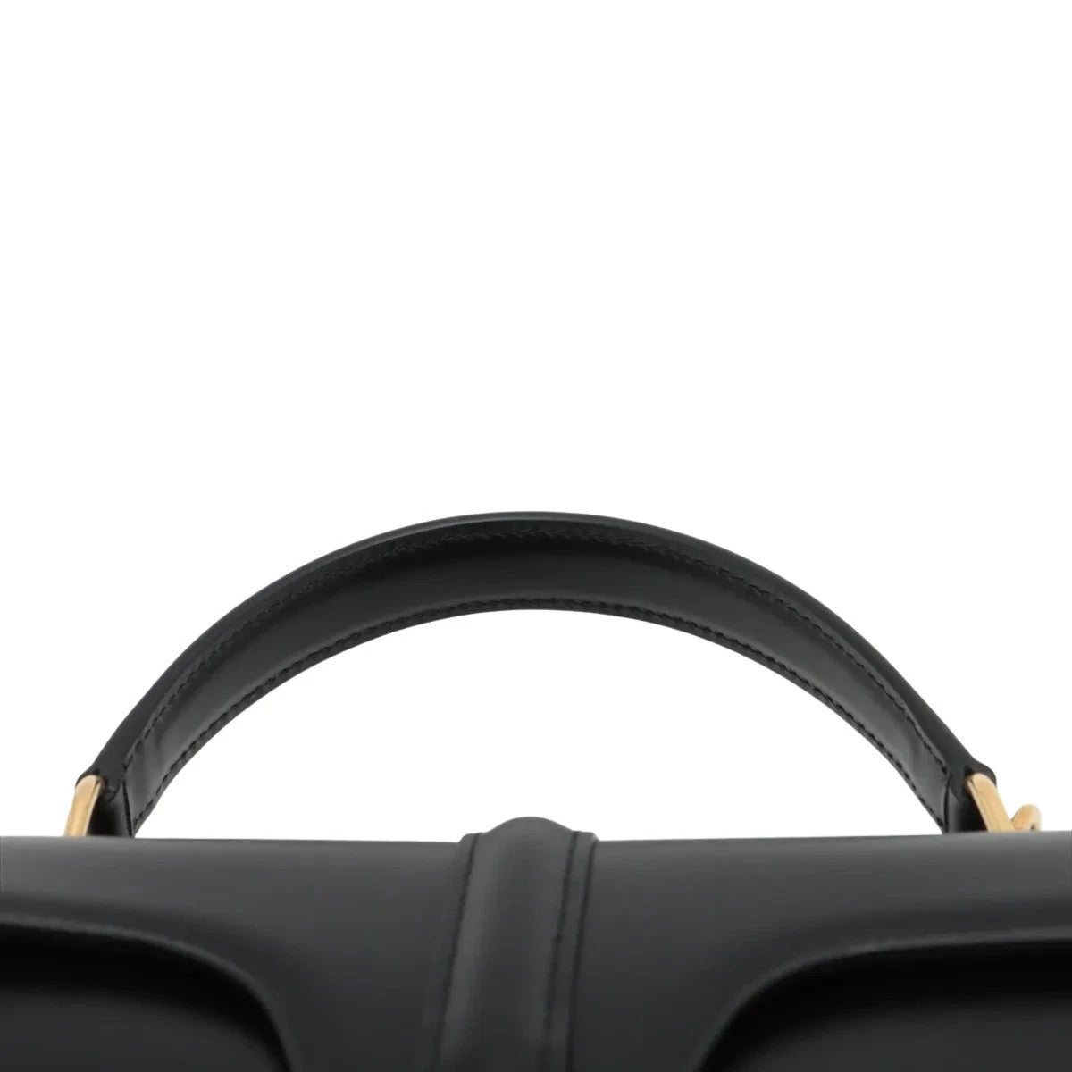 Pre-Loved 16 (Seize) Handbag Leather Small with Gold Hardware, Black