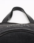 Pre-Loved Denim Tote Tote Denim with Silver Hardware, Black