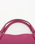 Pre-Loved Soho Tote Leather Small with Gold Hardware, Pink