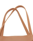 Pre-Loved Puzzle Fold Tote Leather, Tan