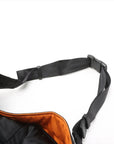 Pre-Loved Mamma Baguette (Fendi x Porter) Shoulder Bag Nylon Large with Gold Hardware, Black