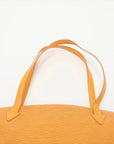 Pre-Loved Saint Jacques Shoulder Bag Leather GM with Gold Hardware, Yellow