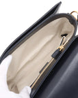 Pre-Loved Horsebit 1955 Shoulder Bag Leather Small with Gold Hardware, Red, Tan and Navy