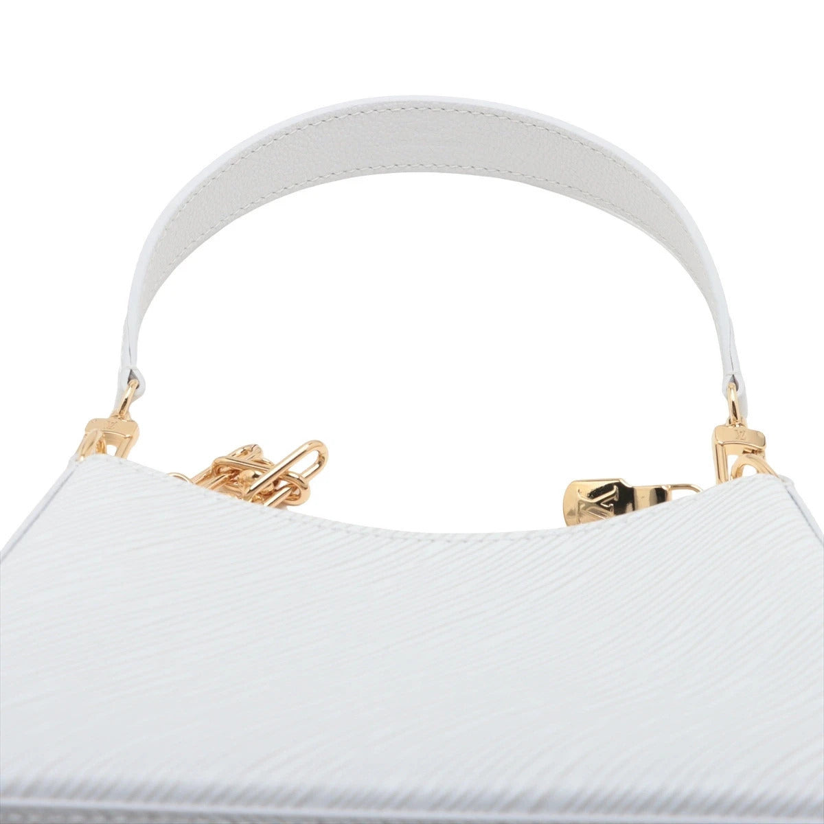 Pre-Loved Marellini (LV x Murakami) Shoulder Bag Leather with Gold