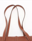 Pre-Loved Soft 16 Shoulder Bag Leather Large with Gold Hardware, Tan
