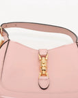 Pre-Loved Jackie 1961 Shoulder Bag Patent Leather Mini with Gold Hardware, Pink