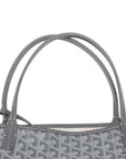 Pre-Loved Saint Louis Tote Goyardine Coated Canvas GM with Silver Hardware, Grey