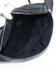 Pre-Loved Guccissima Belt Bag Guccissima Leather with Silver Hardware, Black